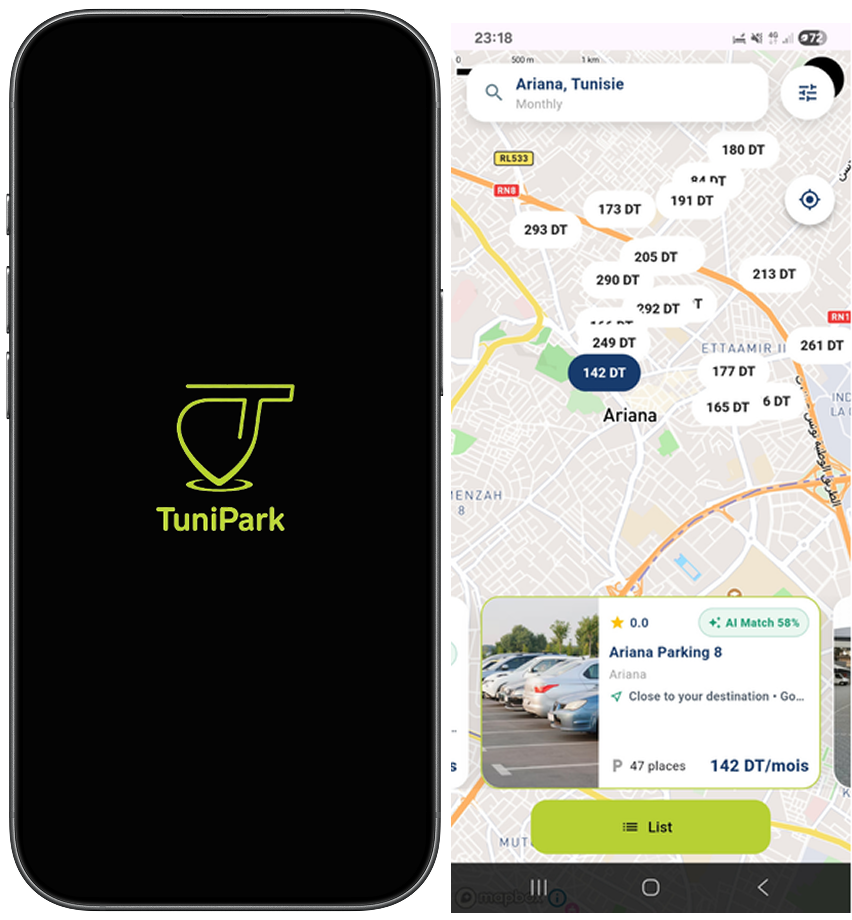 TuniPark – Smart Parking Management Platform